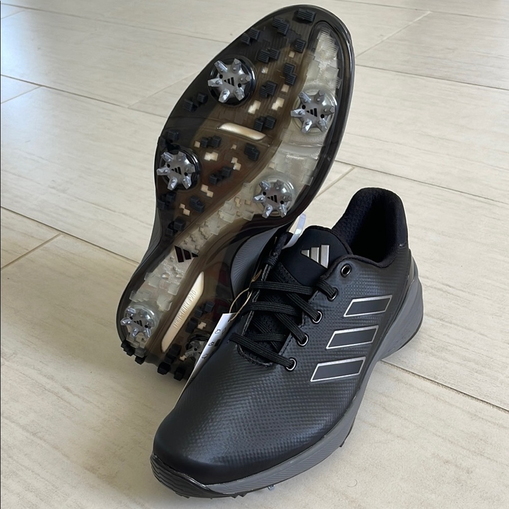 Adidas Black Golf Shoes. NWT